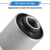Silver metal rear control arm suspension bushing with black rubber insert for toyota land cruiser