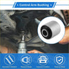 Rear control arm suspension bushing for Toyota Land Cruiser with silver metal and black rubber for car suspension