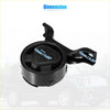 Black rubber rear differential mount arm bushing with molded metal brackets for toyota rav4 2.0l 1997-2000