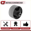 Rear engine mount bushing for Toyota Allion Caldina gray rubber with black inner lining and central hole shown from back side