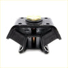 Black painted metal rear engine mount for toyota hilux 1972-1983 with gold hexagonal bolt on top