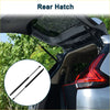 Black rear hatch lift support rods showing back side for toyota sienna 2011 to 2020 car trunk replacement