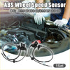 Rear left right abs wheel speed sensor set for Toyota Highlander 2001-2007 with black plastic connectors and coiled wiring