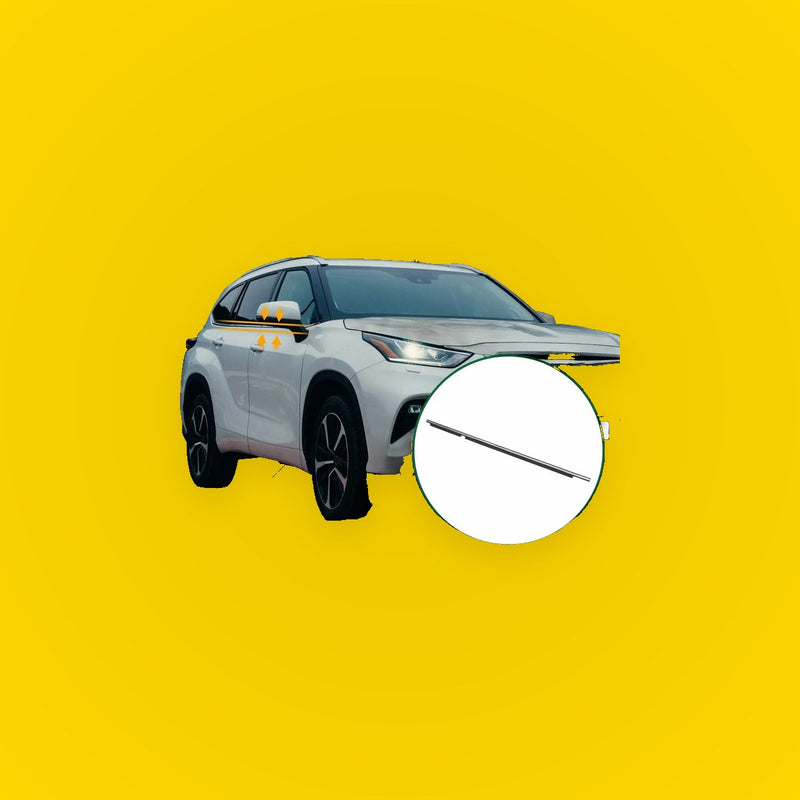 Rear Left Weatherstrip Window Seal for Toyota Highlander (2011-2013)