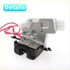 Rear liftgate door lock actuator motor for toyota rav4 2015-2018 in silver and black with pink wiring harness back side
