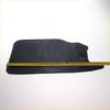 Black rubber rear mudguard quarter panel for toyota hilux kun26 ggn25 with molded contours and textured surface