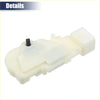 Off-white plastic rear right door lock latch actuator with black cylindrical part for toyota echo 2000-2005