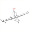 Rear spring bumper set for toyota hilux 4runner 2005-2015 showing metallic coil spring suspension with u-bolts and brackets