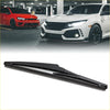 Black rear window wiper blade 280mm for Toyota iq 2009-2016 shown from the back side