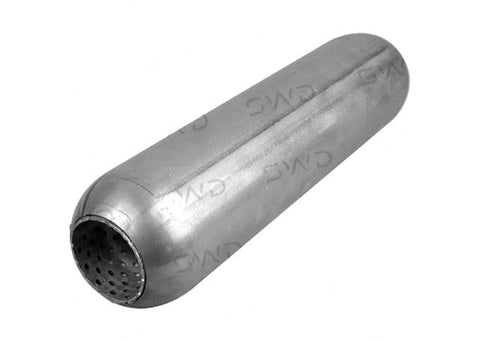Redback Hotdog Muffler 12" x 3" Perforated Mild HD12300P