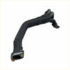 Black painted exhaust manifold with flanged ends and bolts for redback header on suzuki jimny 2019 on