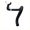 Black rubber engine coolant hose with curved design and metal fittings for redback performance exhaust system ford falcon