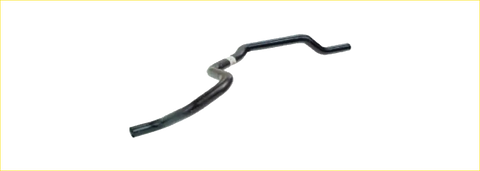 Black rubber coolant hose with metal clamps for redback performance exhaust system on ford falcon 03 to 98