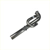 Shiny metallic redback sports system exhaust manifold with curved tubes and label for holden commodore 2006 to 2013