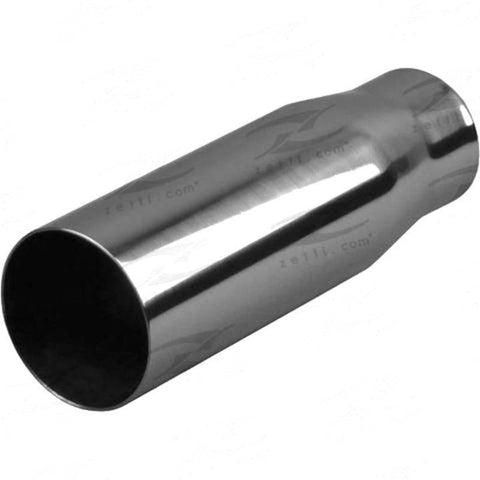 Redback Exhaust Tip SS Straight Cut 51x54x200mm