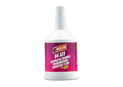 Red Line D4 ATF & M/T High Temp GL-4 Full Synthetic Oil