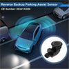 Black plastic reverse backup parking sensor with circular top and connector for toyota fj cruiser 2007-2010 back view