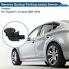 Black reverse backup parking sensor showing back side designed for toyota fj cruiser 2007-2010 use