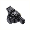 Black plastic reverse backup parking sensor with cylindrical housing and connector for toyota 4wd ute offroad use