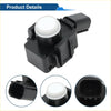 Reverse backup parking sensor for toyota prius 2016-2018 black plastic with white circular cap on top