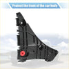Black plastic right bumper bracket retainer spacer with red screw accent for toyota tundra 2014-2021