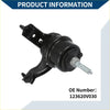 Right engine motor mount for toyota highlander 2009-2013 black rubber with threaded metal bolt and mounting brackets