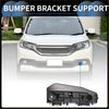 Black plastic right front bumper retainer bracket for toyota land cruiser 2008-2021 shown from back side