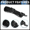 Right front bumper retainer bracket for toyota rav4 2006-2012 black plastic trim piece with geometric lattice design