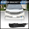 Right front bumper retainer bracket for toyota rav4 2006-2012 black plastic with textured reinforced design