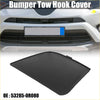 Black rubber right front bumper tow hook cover for toyota rav4 2016-2018 fits oe part 53285-or080