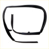 Black rubber right glass run channel window seal strip for toyota hilux 2-door 1988-1997 automotive use