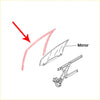 Right glass run channel for toyota hilux 2-door 1988-1997 red rubber weatherstrip for car window seal