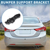Black plastic right rear bumper retainer bracket for Toyota RAV4 2016-2018 with molded slots and central hole