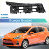 Black plastic right side front bumper bracket for toyota prius c 2010-2015 part number 5211647041