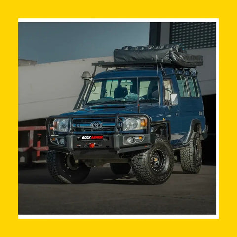 Rockarmor Brushbar To Suit Toyota Troopy Carrier /