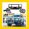 Rockarmor Premium Bullbar Frontal Combo To Suit Mitsubishi Triton Challanger 2009-2015 - Winch Bar