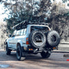 Rockarmor Steel Dual Wheel Carrier To Suit Toyota Landcruiser  Fj80 1992-1997