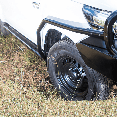 Rockarmor Brush Bars - Suits Toyota Hilux  Gt Bullbar