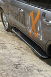 Rockarmor Steel Rockslider Side Steps To Suit Toyota Landcruiser Fj100 Series Ifs 1998-2007