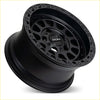 Matte black roh alloy assault wheel 17x9 with intricate spoke design and 6x139.7 bolt pattern and 12 offset