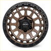 Bronze and black two-tone roh alloy assault wheel with rugged multi-spoke design and matt finish 17x9 6x139.7 offset 12