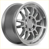 Silver rch alloy wheel roh arc with multi-spoke machined face 17x9 6x139.7 40 offset for trucks and suvs