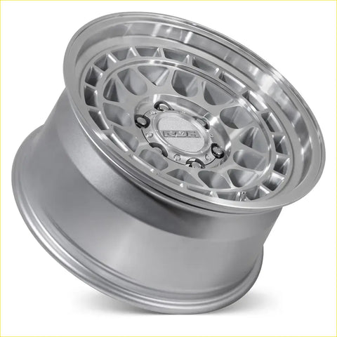 Silver rota alloy wheel roh lotus with multi-spoke machined face 17x9 6x139.7 12 offset