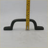 Black plastic roof grab handle for toyota hilux rn ln 1988-1997 with curved design and rectangular mounts
