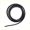 Black rubber rr window moulding upper gasket coiled with smooth texture for toyota hilux 2004-2015