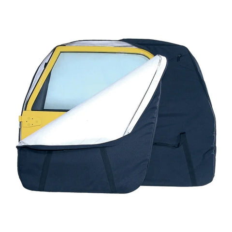 Rugged Ridge 12108.01 Hard Door Storage Bag 76-06 Jeep CJ