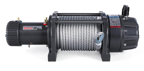 Runva EWB20000 Premium 4X4 Winch 24V 20000lb W/Steel