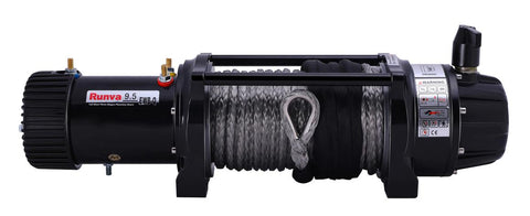 Runva EWB9500-Q Premium 4X4 Winch 12V 9500lb W/Synthetic