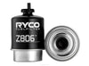 Ryco Fuel Filter Heavy Duty Water Seperator Z806