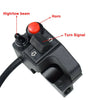 Turn Signal, High / Low Beam, Horn 7/8" Motorcycle Left Handlebar Switch
